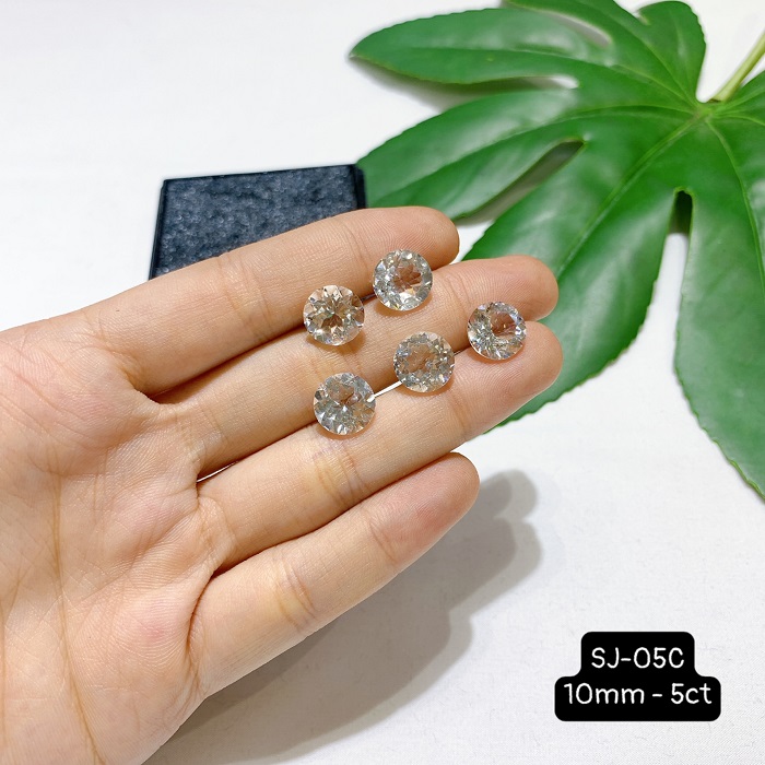 Xưởng chế tác đá Topaz trắng 100% tự nhiên