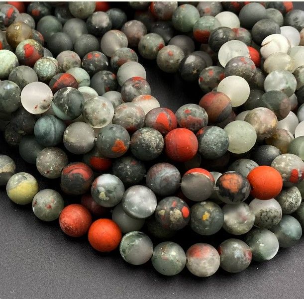 Trang sức đá Bloodstone tự nhiên - Lịch sử hình thành