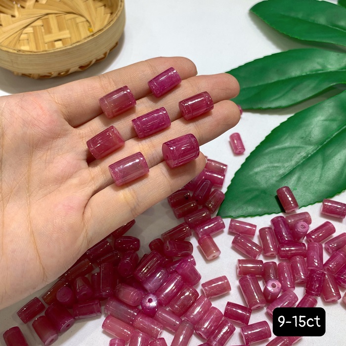 Sỉ hạt trúc Ruby Thái, Hạt lu thống Ruby Thái 100% đá tự nhiên