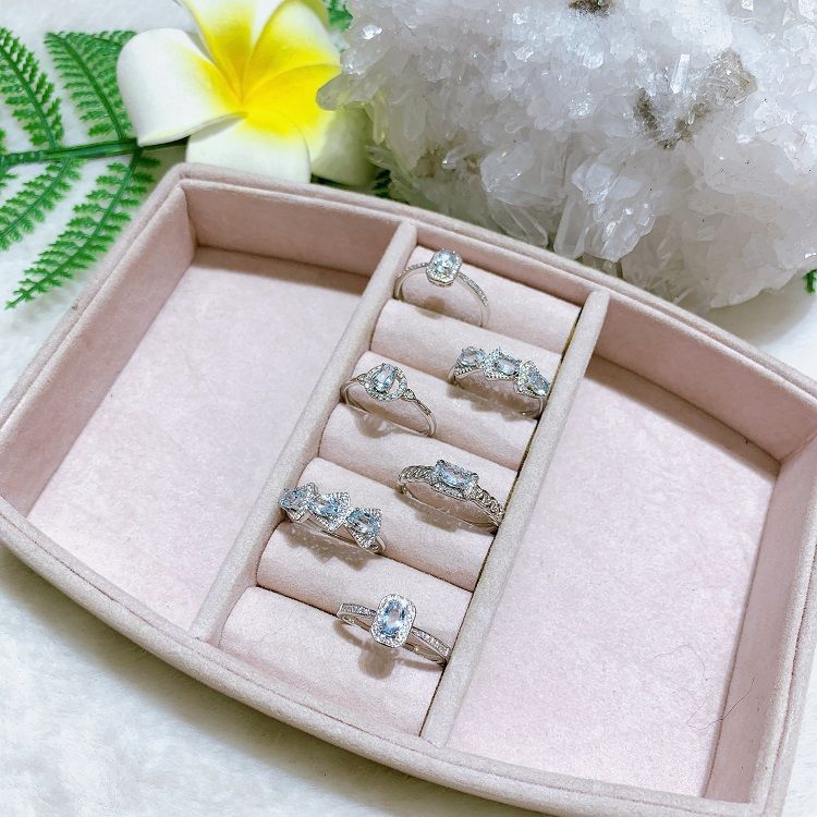 Trang sức đá aquamarine – không đơn thuần chỉ là món trang sức làm đẹp